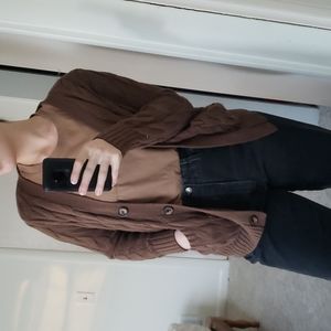 Cozy Brown Cardigan